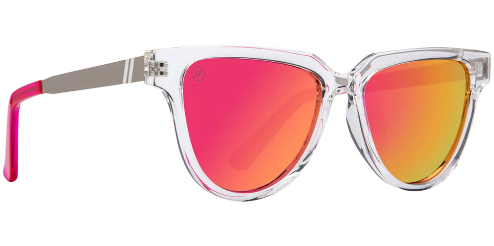Long Keeper Clip Occhiali da Sole Donna Occhi di Gatto Occhiali da Sole Polarizzati Lenti da Sole Sovrapponibili a Occhiali da Vista per Guida Pesca, 52MM