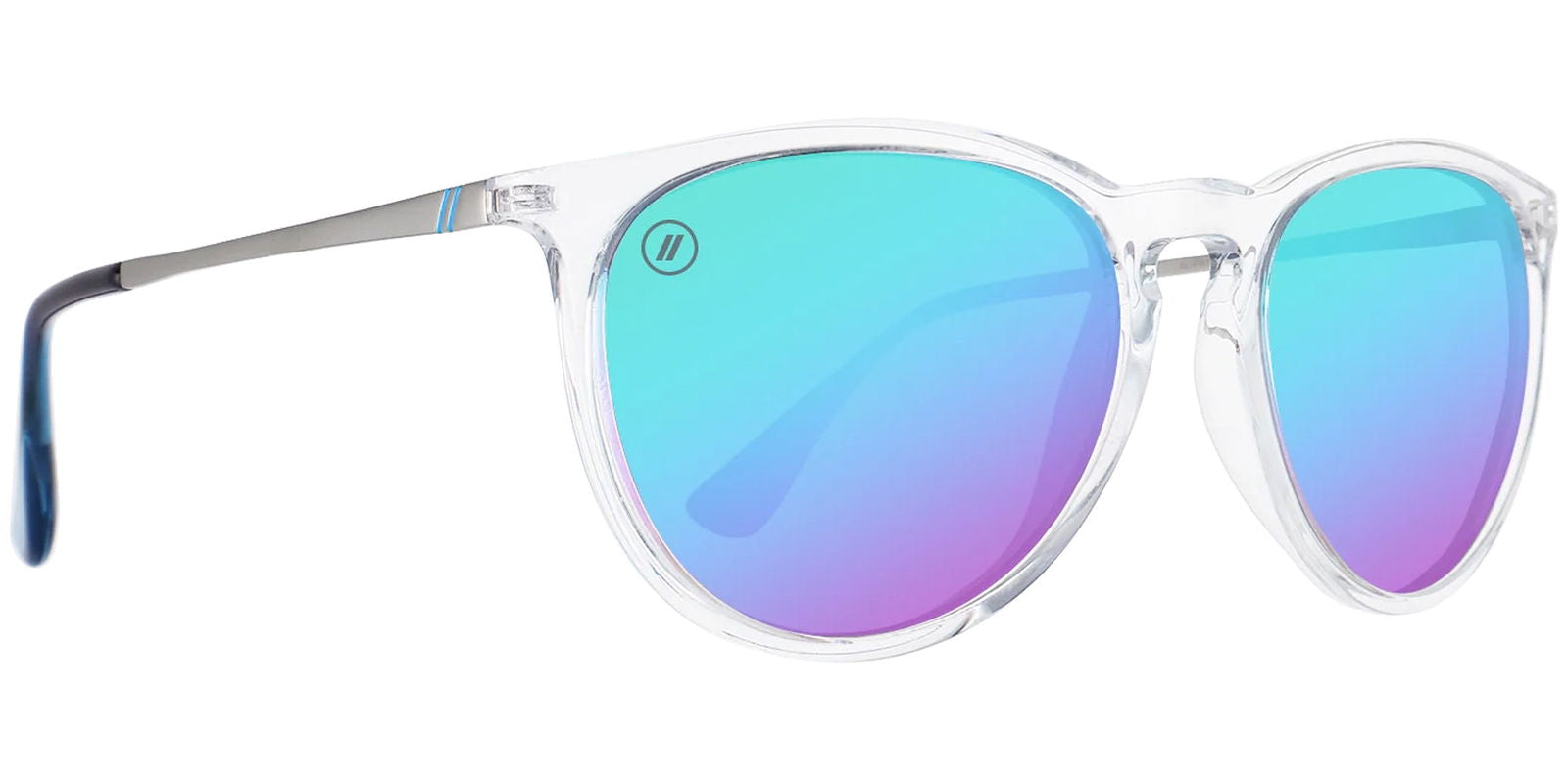 Blenders Eyewear North Park Polarized Soft Square w/ Mirrored Lens -  - Eyedictive