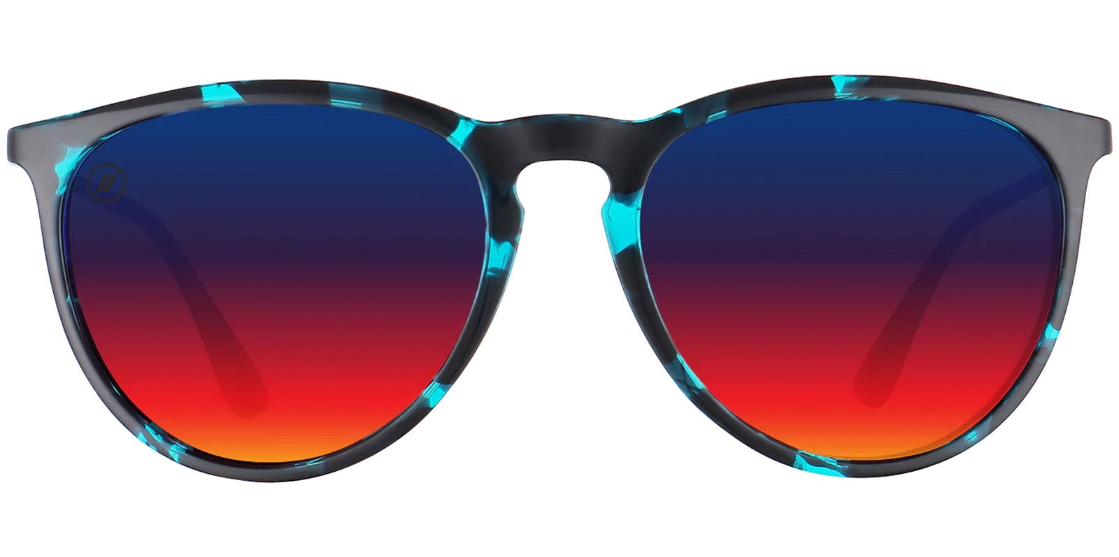 Blenders Eyewear North Park Polarized Soft Square w/ Mirrored Lens -  - Eyedictive