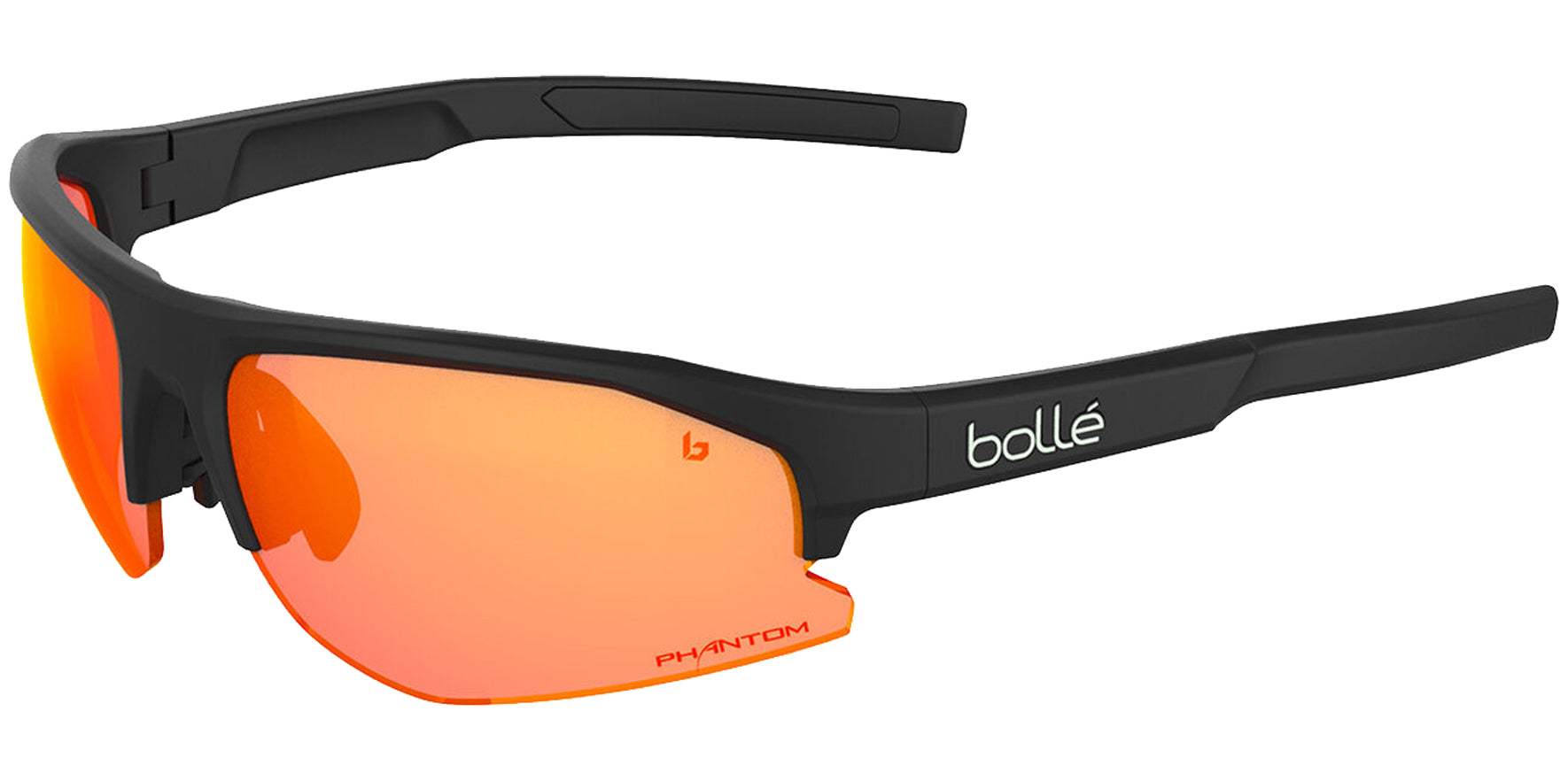 Bolle Bolt 2.0 Photochromic Black Semi-Rimless Sport Wrap