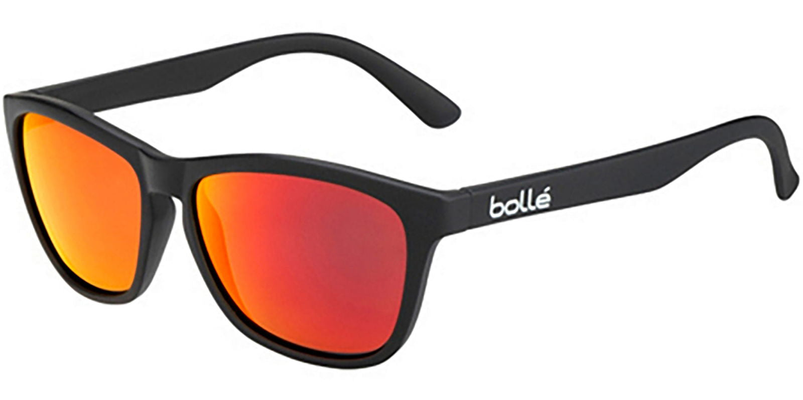 Bolle 473 Matte Black Soft Square w/ Brown Fire Lens -  - Eyedictive