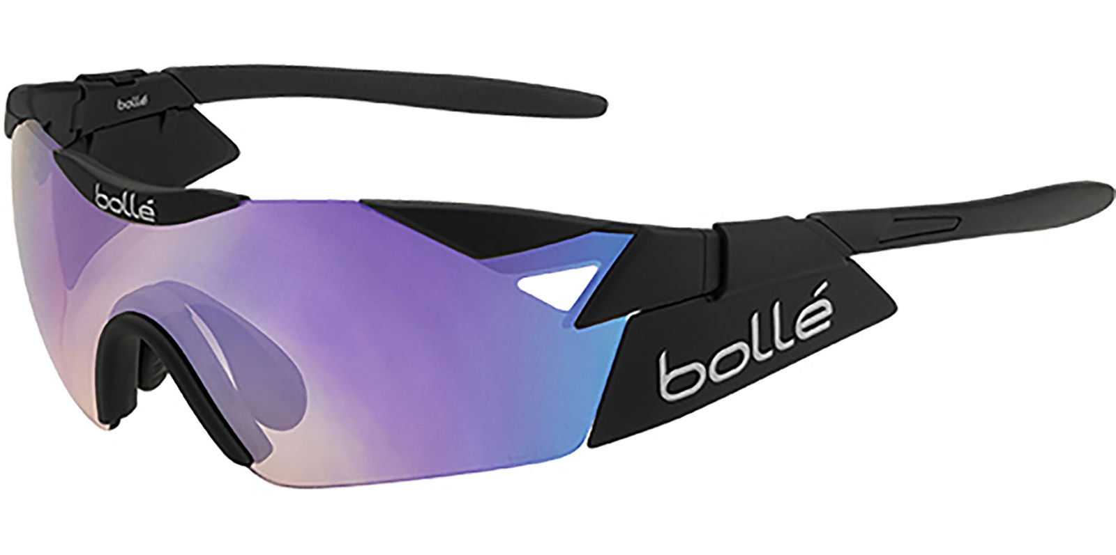 Bolle 6th Sense S. Shield Sunglasses w/ Flash Lens -  - Eyedictive