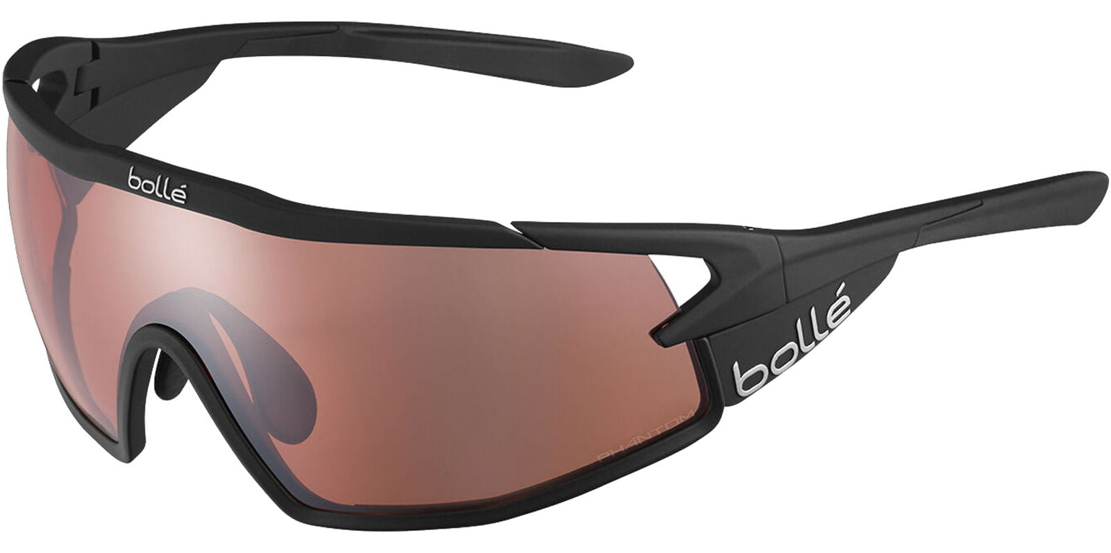Bolle B-Rock Pro Wrap w/ Photochromic Phantom Shield Lens -  - Eyedictive