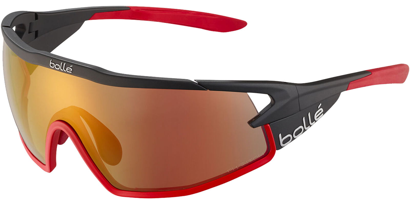 Bolle B-Rock Pro Wrap w/ Photochromic Phantom Shield Lens -  - Eyedictive