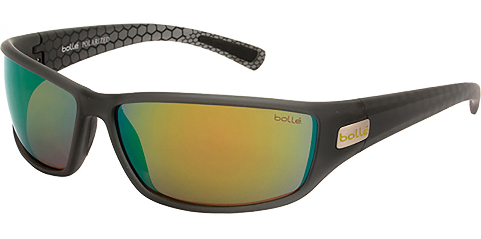 Bolle Python Polarized Anti-Fog Wrap w/ Flash Lens -  - Eyedictive