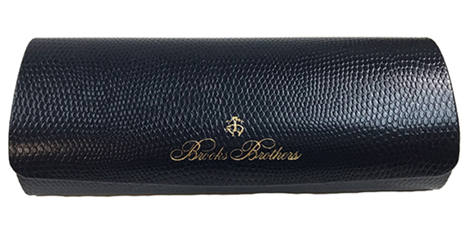 Brooks Brothers Matte Black Aviator -  - Eyedictive