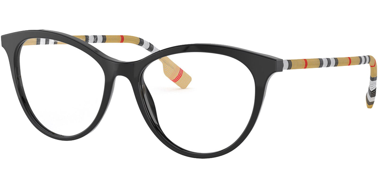 Burberry Aiden Black Cat Eye Eyeglass Frames -  - Eyedictive