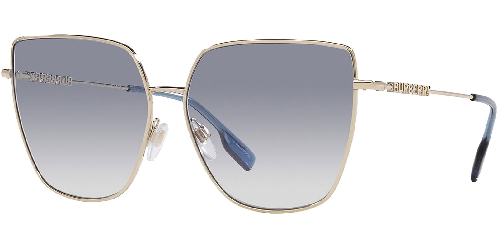 Burberry Alexis Oversized Geometric w/ Gradient Lens -  - Eyedictive
