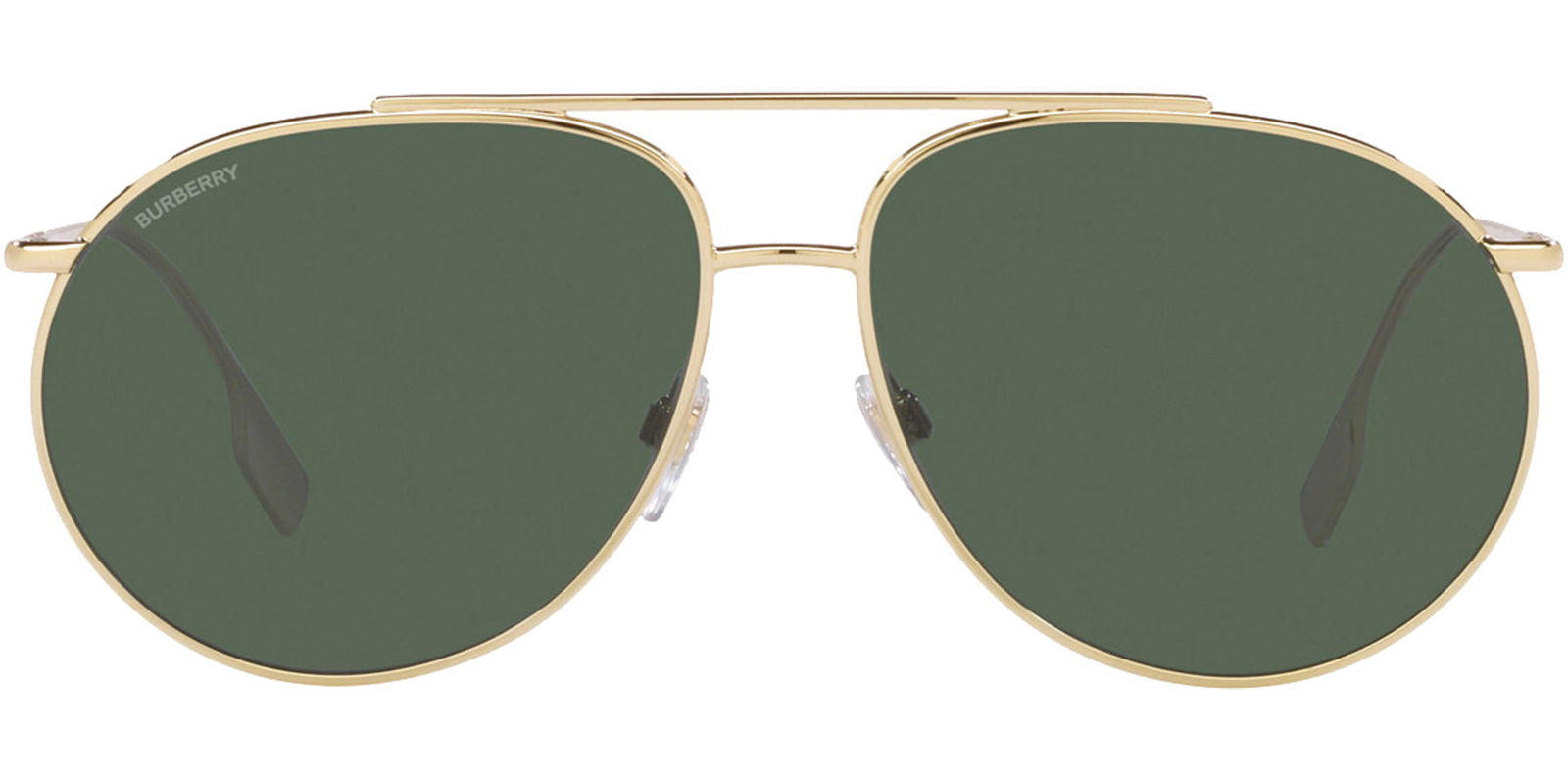 Burberry Alice Light Gold-Tone Aviator -  - Eyedictive