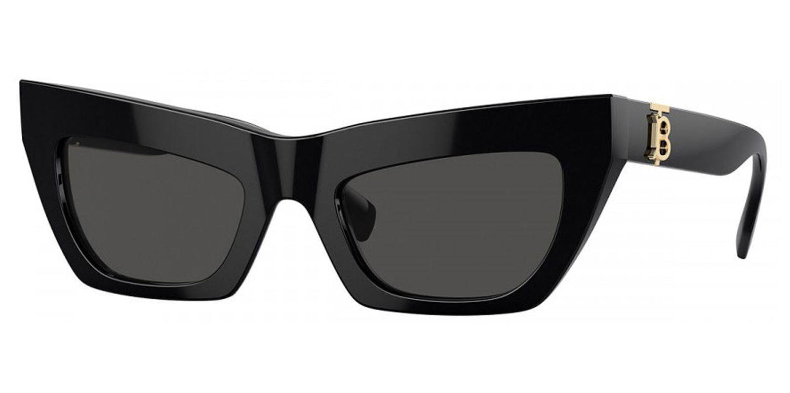 Burberry Black Geometric Cat Eye -  - Eyedictive