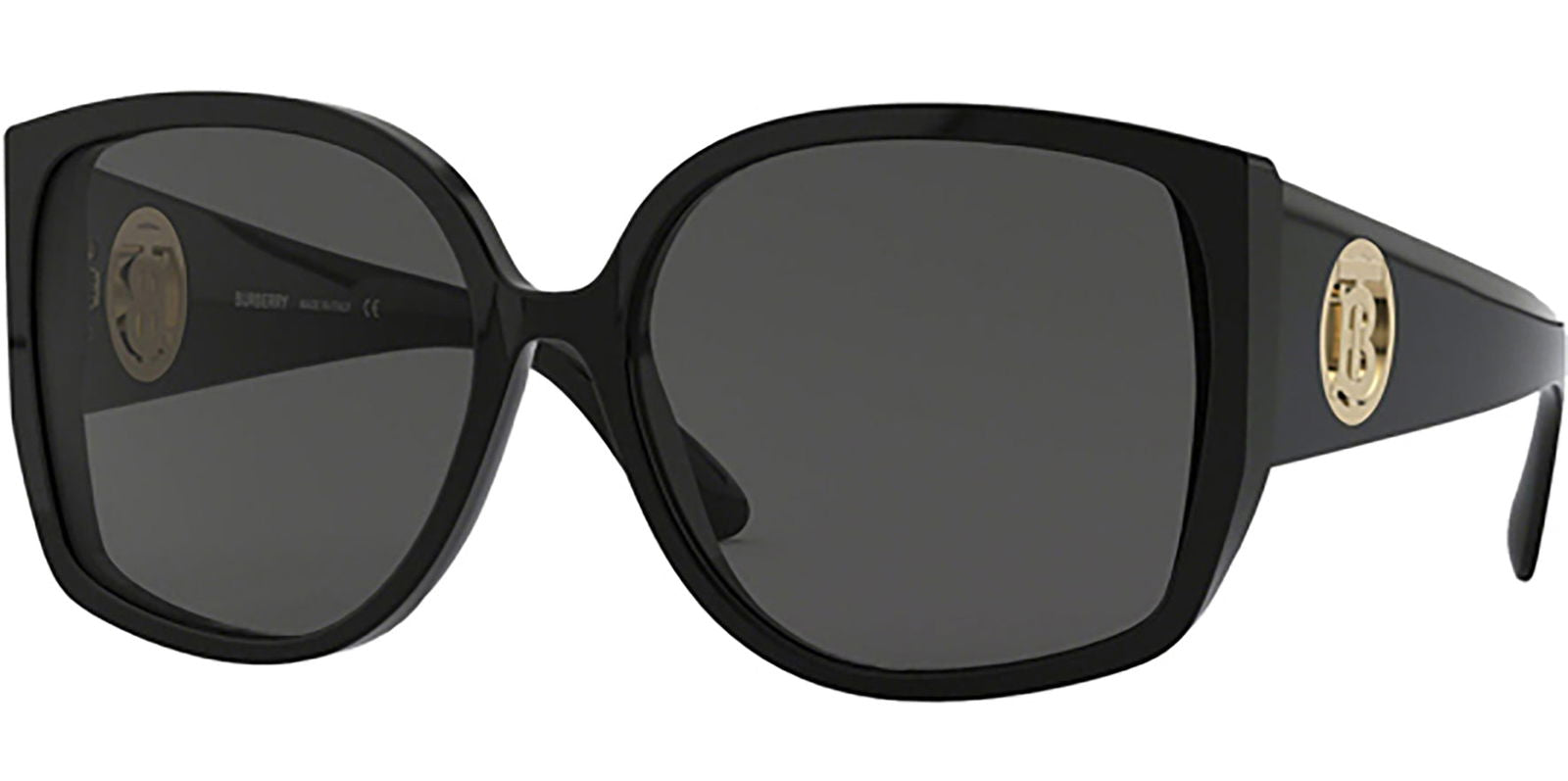 Burberry Black Oversize Butterfly -  - Eyedictive