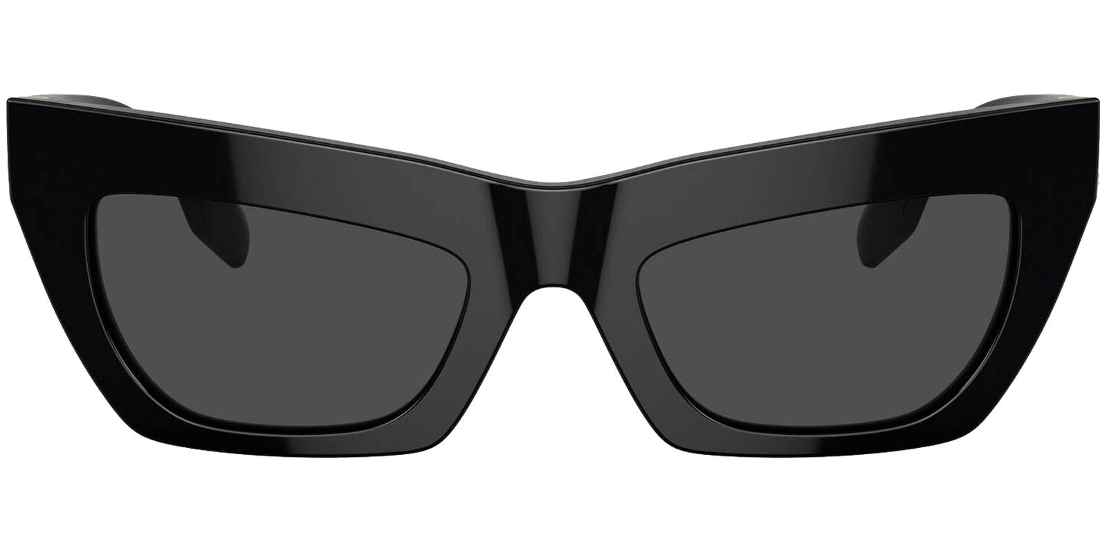 Burberry Black Thick Brow Geometric Cat Eye -  - Eyedictive