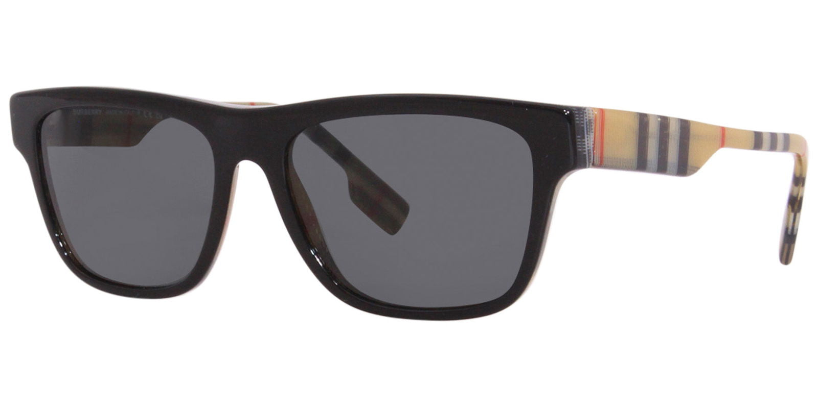 Burberry Black on Vintage Check Rectangle Classic -  - Eyedictive