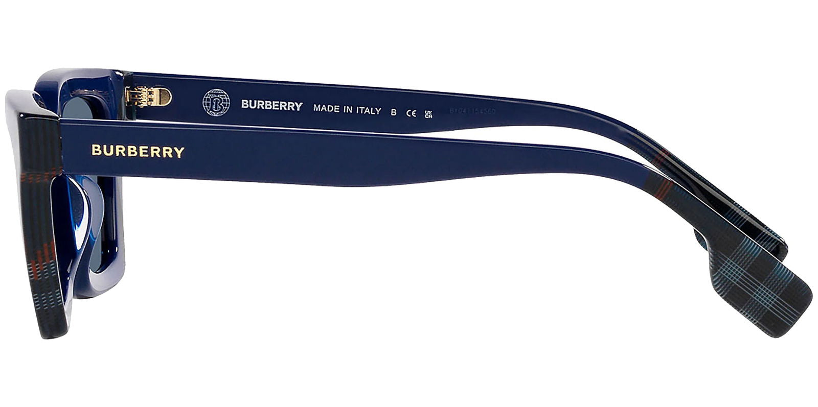Burberry Briar Blue Geometric Cat Eye -  - Eyedictive