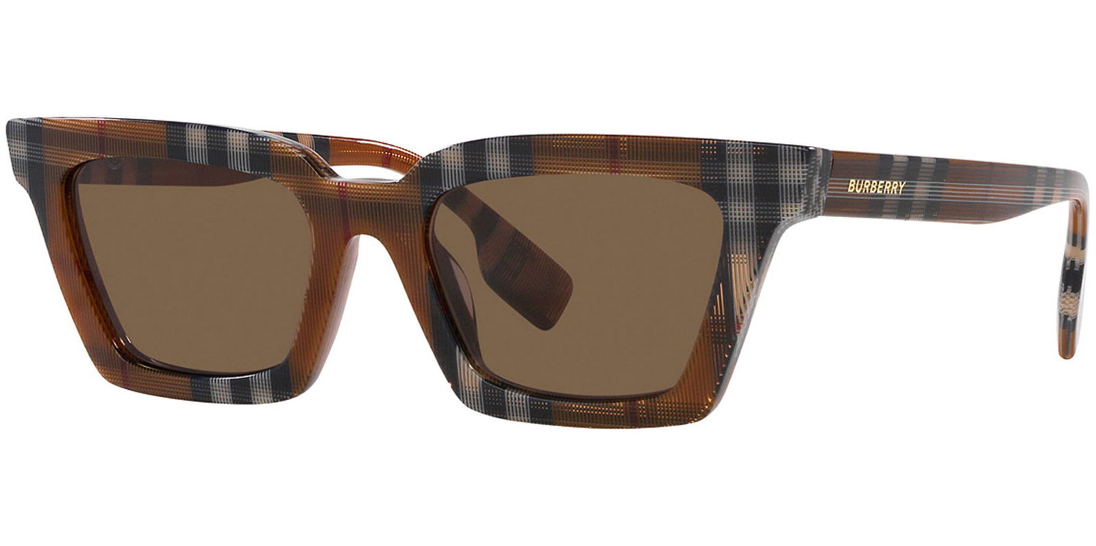Burberry Briar Geometric Cat Eye -  - Eyedictive