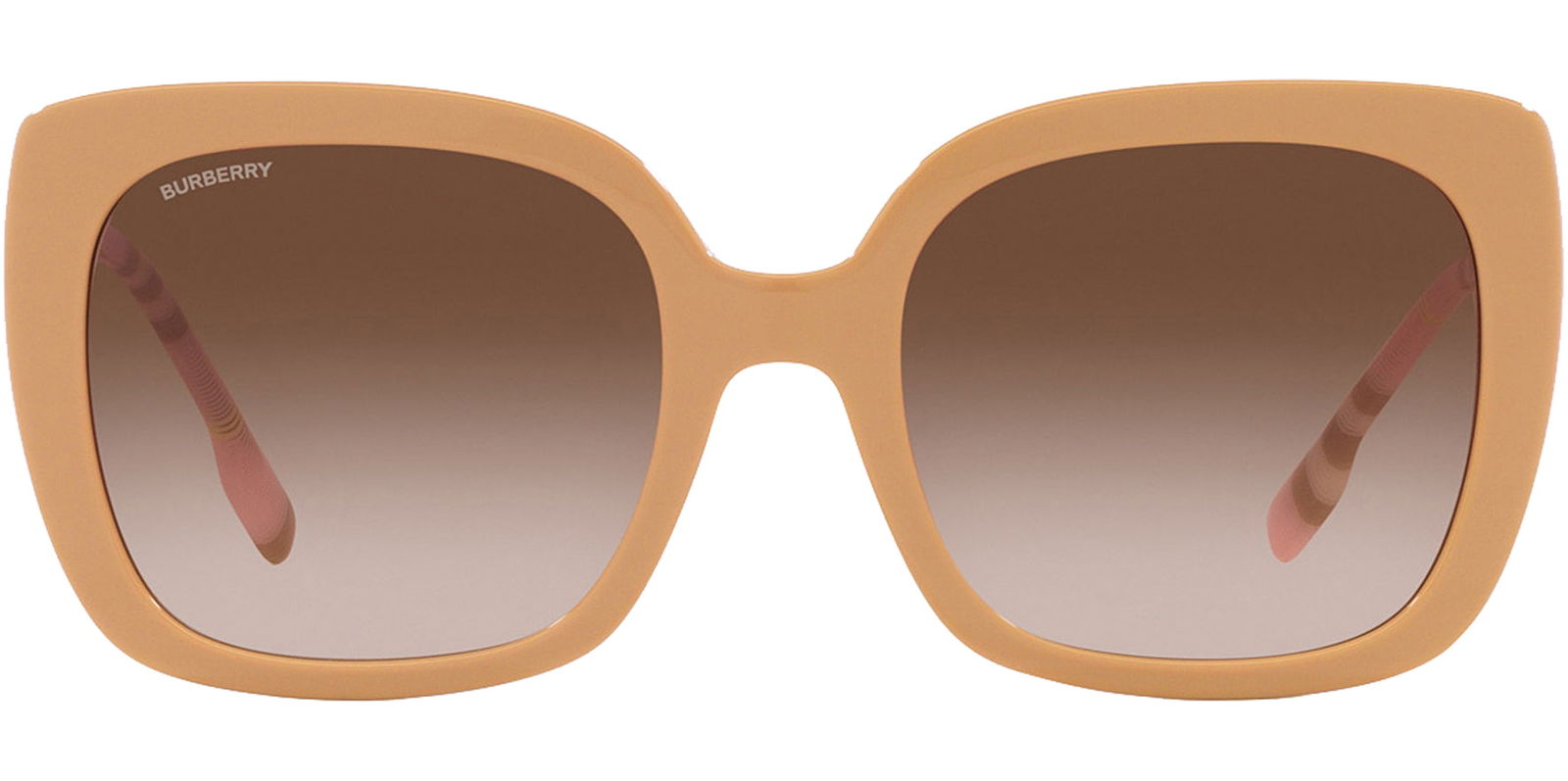 Burberry Caroll Beige Squared Butterfly w/ Gradient Lens -  - Eyedictive