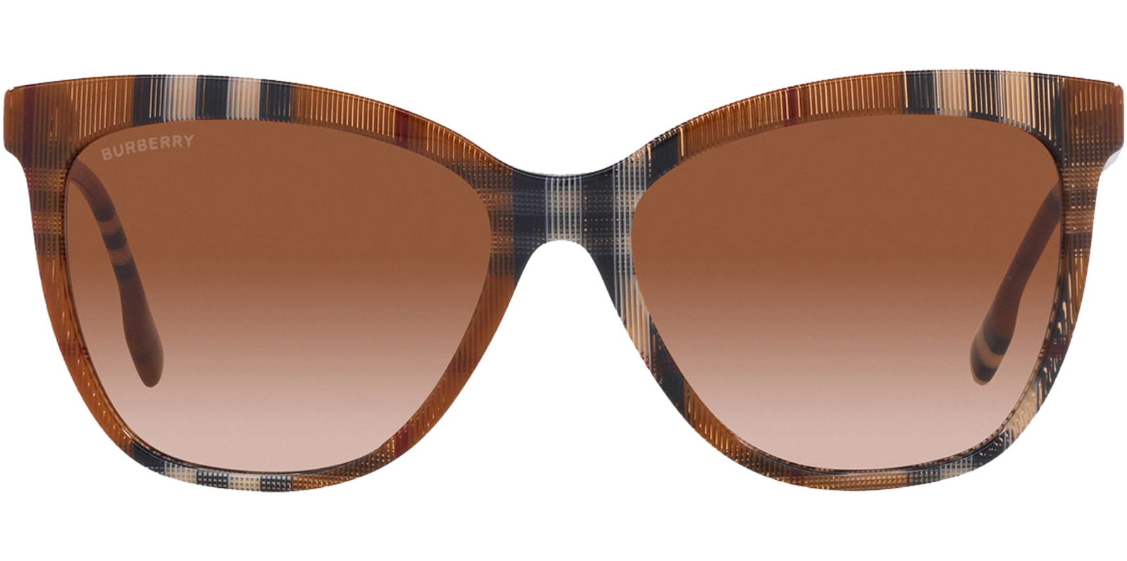 Burberry Check Brown Cat Eye -  - Eyedictive