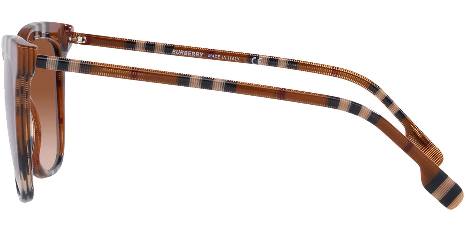 Burberry Check Brown Cat Eye -  - Eyedictive