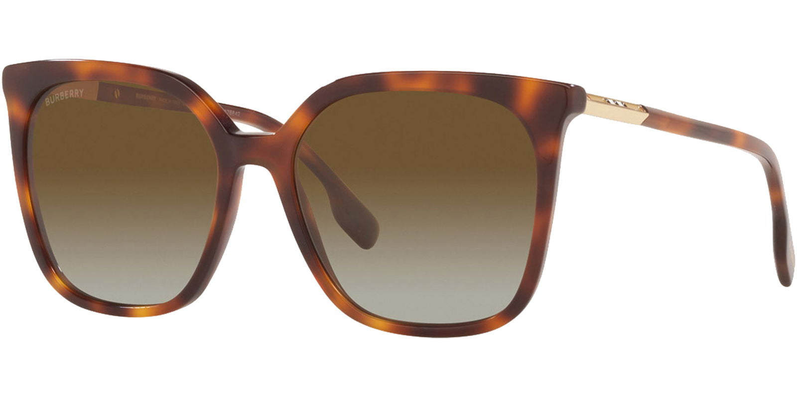 Burberry Emily Polarized Light Havana -  - Eyedictive