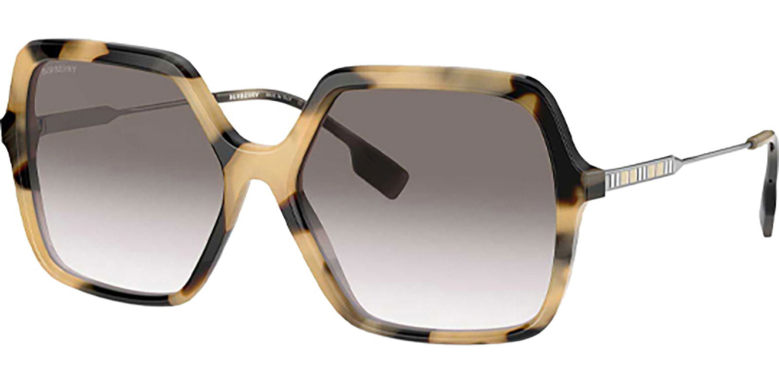 Burberry Geometric Alt/Low Bridge Fit Square Butterfly -  - Eyedictive