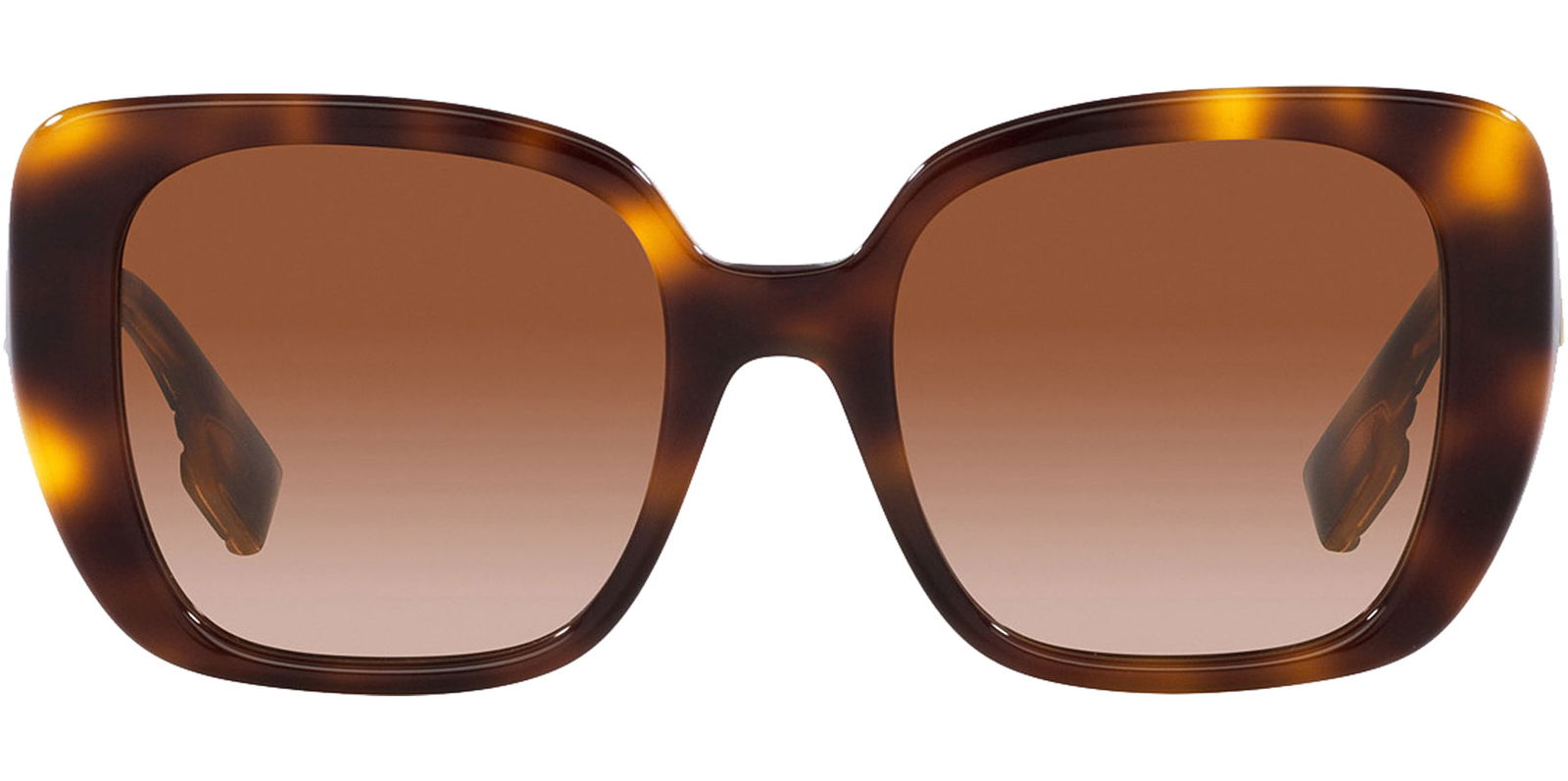 Burberry Helena Oversize Square Sunglasses w/ Gradient Lens -  - Eyedictive