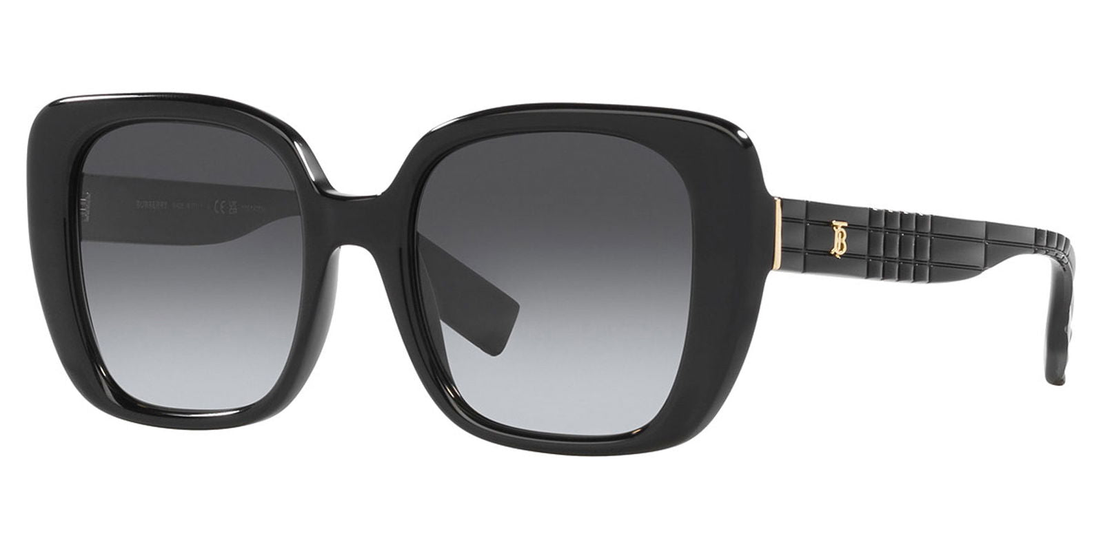 Burberry Helena Polarized Oversize Square w/ Gradient Lens -  - Eyedictive