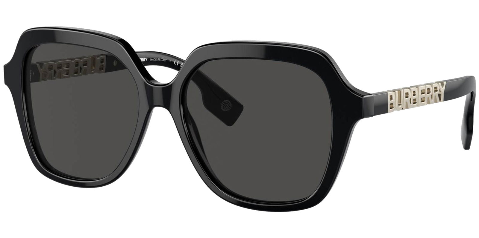 Burberry Joni Oversize Butterfly w/ Block Letter Temples -  - Eyedictive