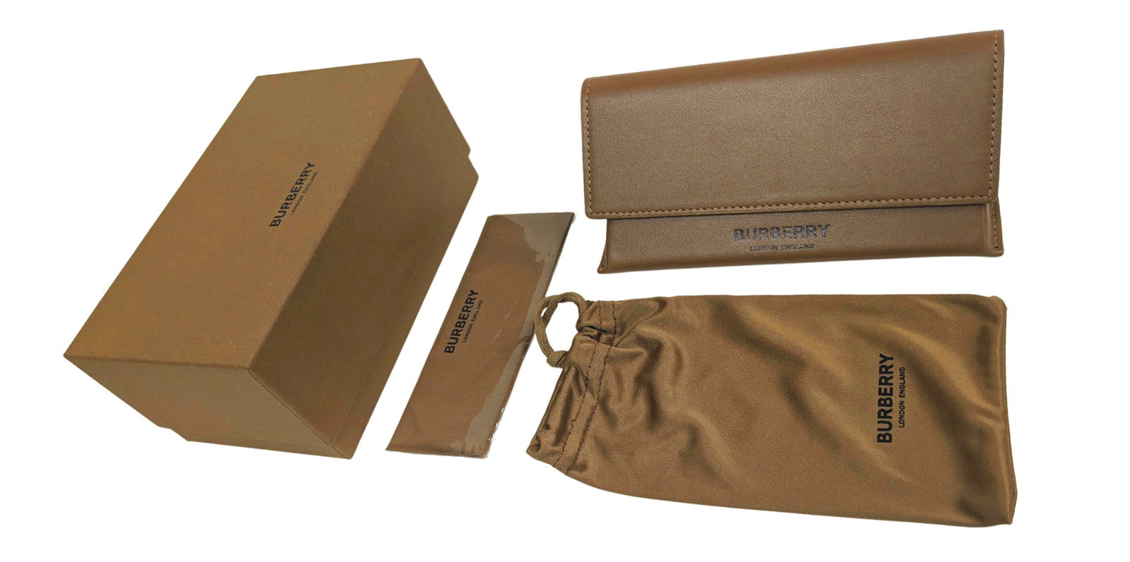 Burberry Meadow Dark Havana Round Cat Eye w/ Gradient Lens -  - Eyedictive
