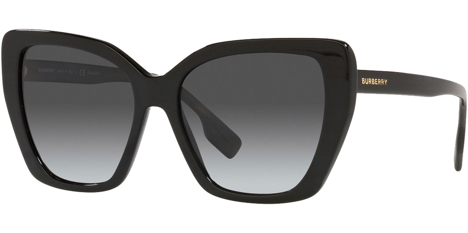 Burberry Tamsin Polarized Black Butterfly -  - Eyedictive