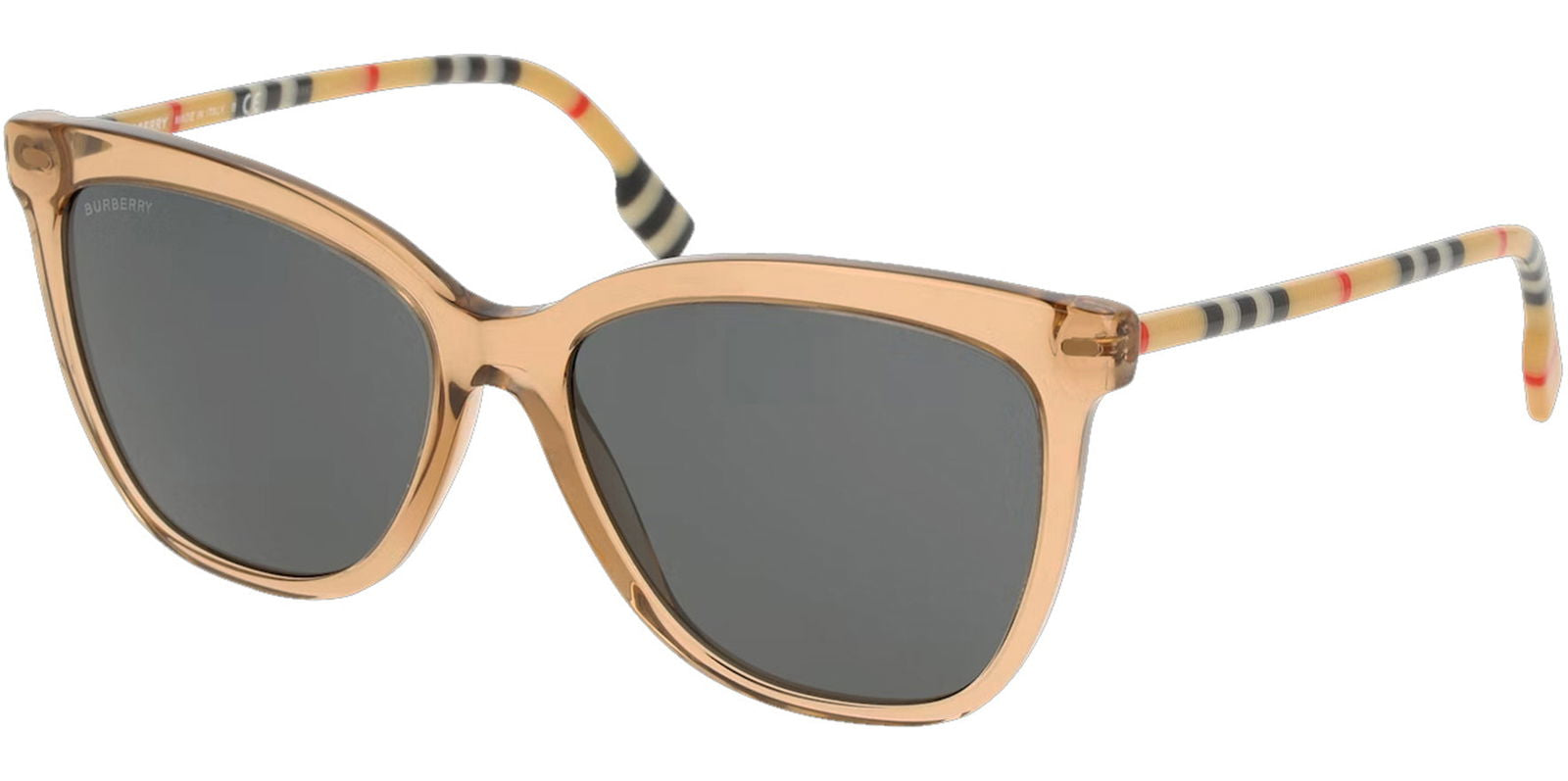 Burberry Transparent Brown Cat Eye -  - Eyedictive