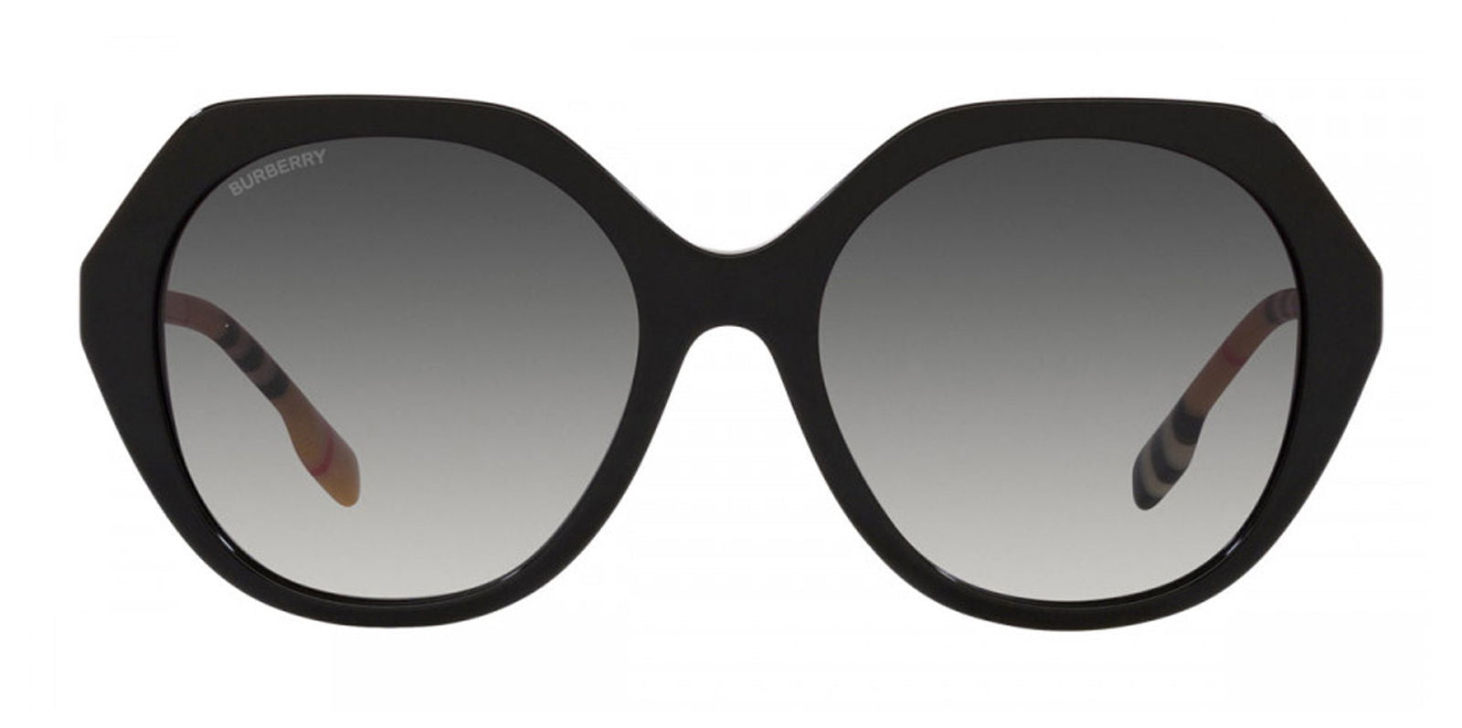 Burberry Vanessa Geometric w/ Slim Tartan Temples -  - Eyedictive