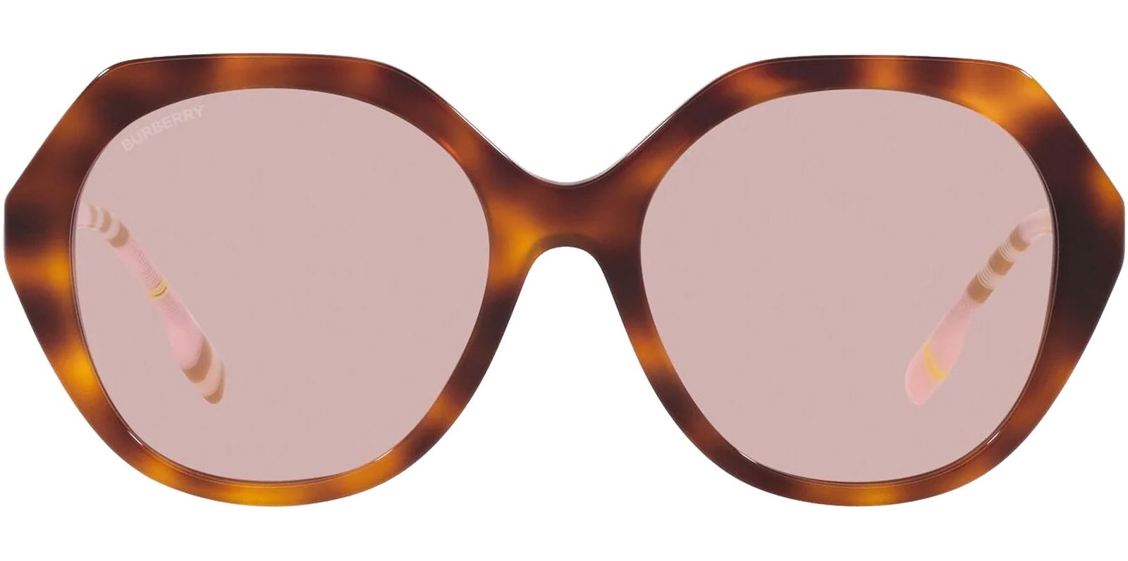 Burberry Vanessa Light Havana Geometric -  - Eyedictive