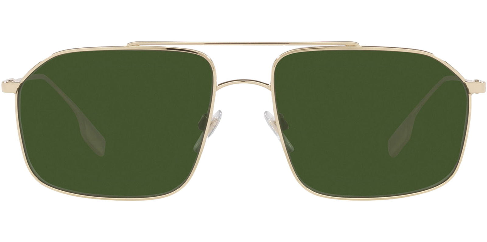 Burberry Webb Light Gold-Tone Navigator -  - Eyedictive