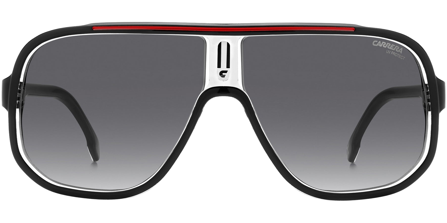 Carrera Black/Red Navigator w/ Gradient Lens