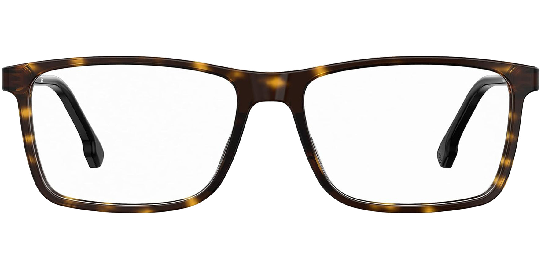 Carrera Havana Rectangle Eyeglass Frames