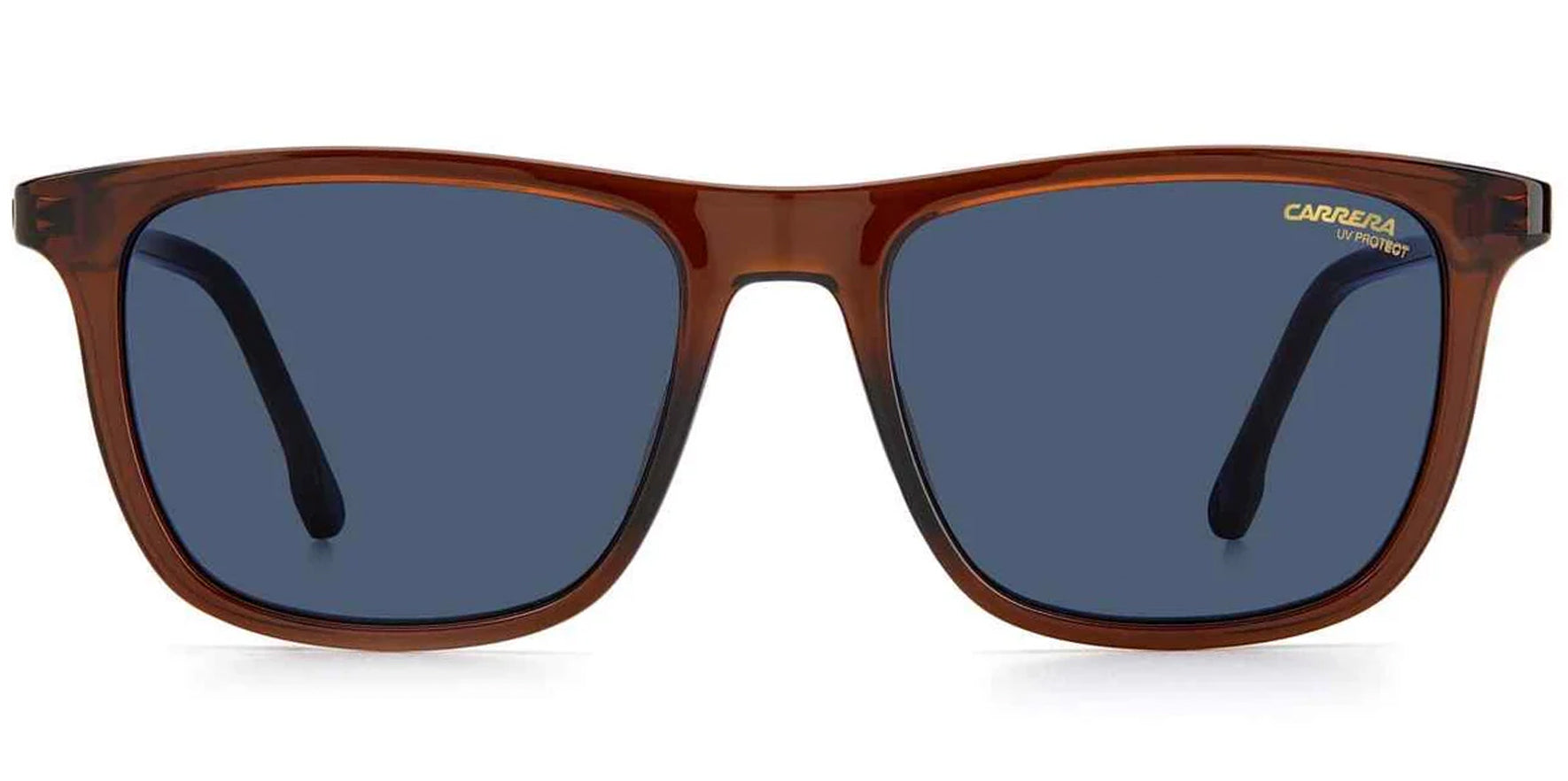 Carrera Crystal Brown Square w/ Textured Temples