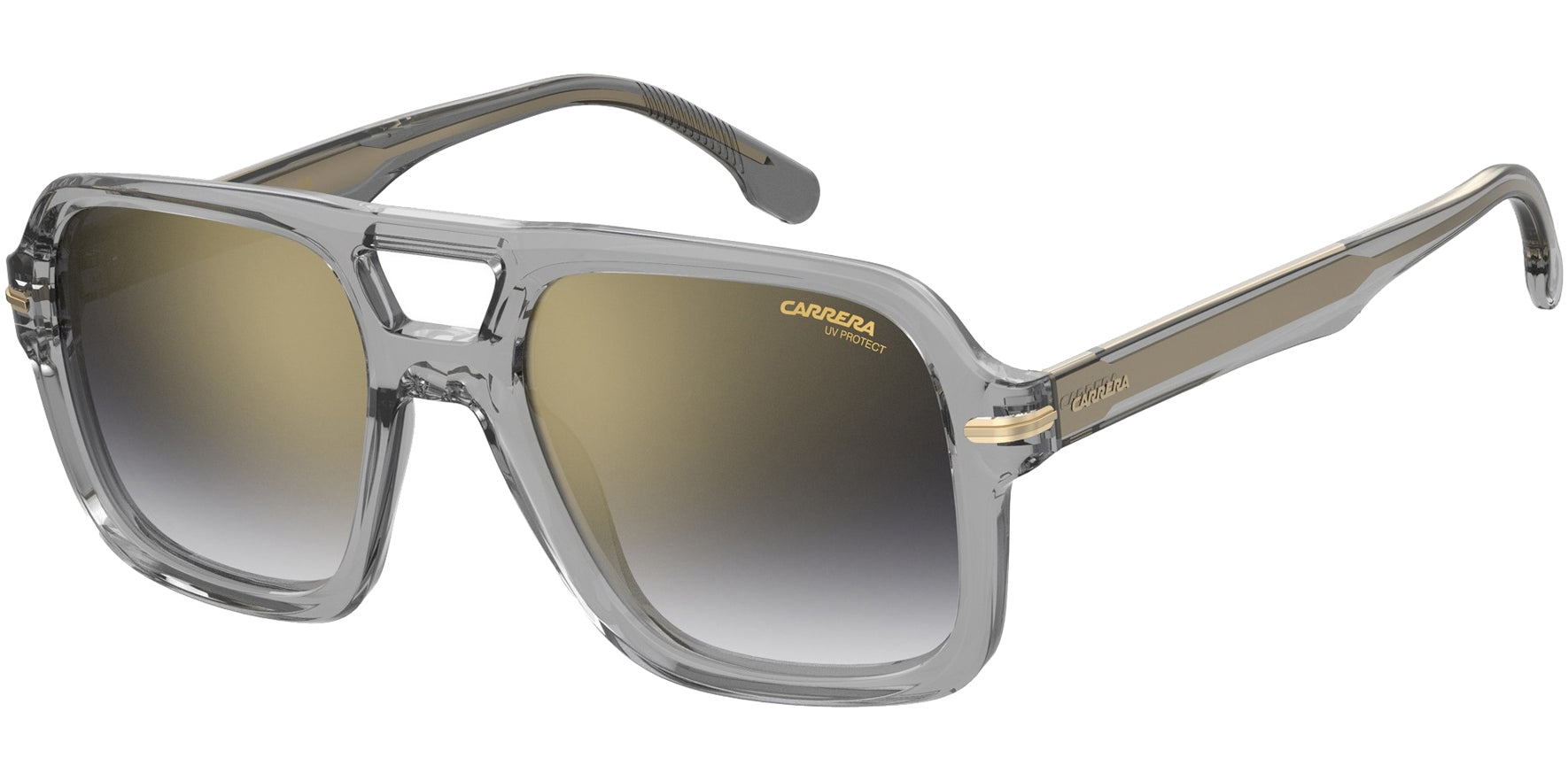 Carrera Grey Navigator w/ Gradient Mirror Lens