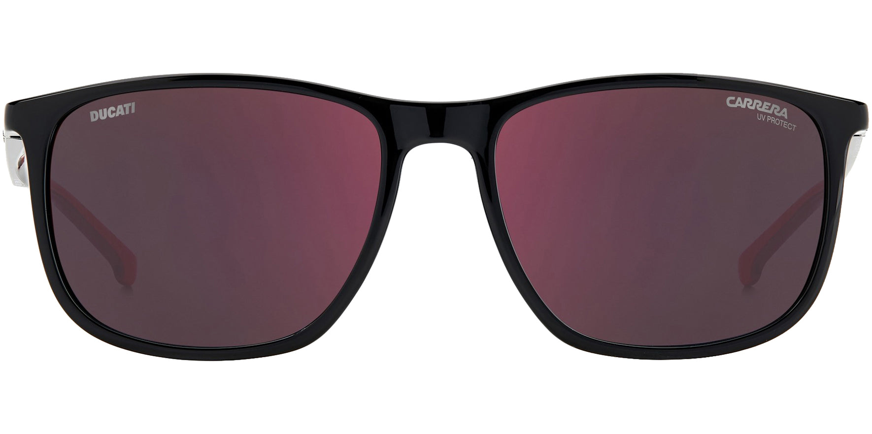 Carrera Black Red Soft Square w/ Mirror Lens