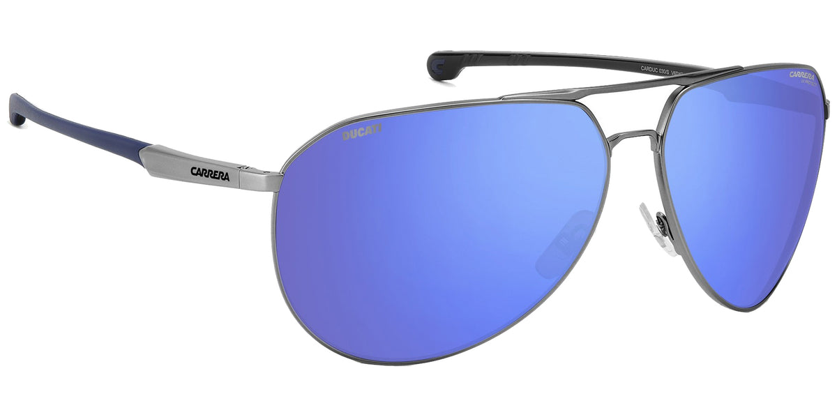 Ducati X Carrera Silver Aviator Sunglasses Carrera Sunglasses Ducati CARDUC-036-S CTL/UC main image 2