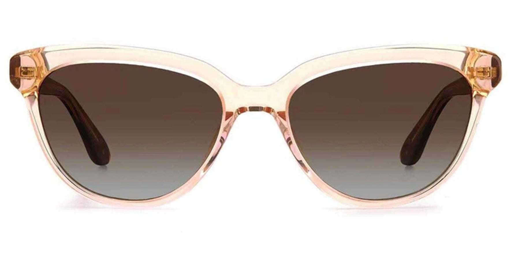 Kate Spade Cayenne Polarized Pink Crystal Oval Cat Eye