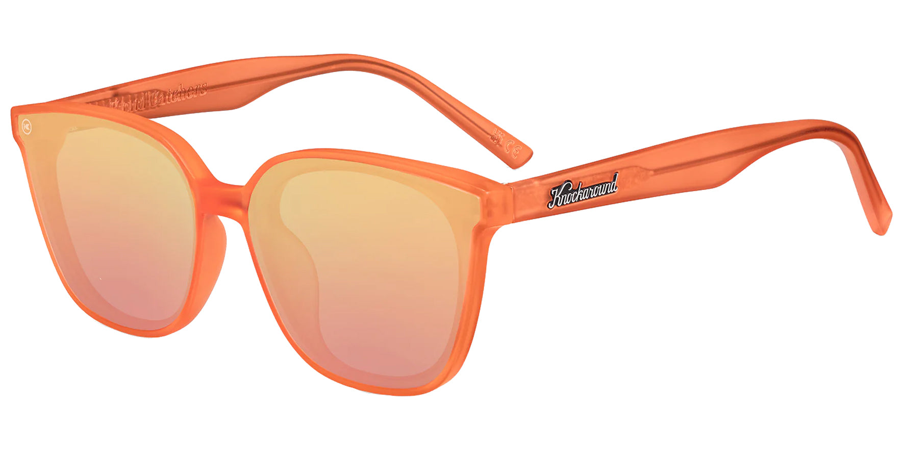Knockaround Cloud Catchers Polarized Sunburst Square w/ Mirror Lens