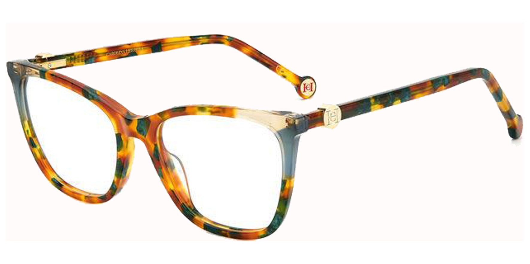 Carolina Herrera Cat Eye Eyeglasses w/ Spring-Flex Hinges