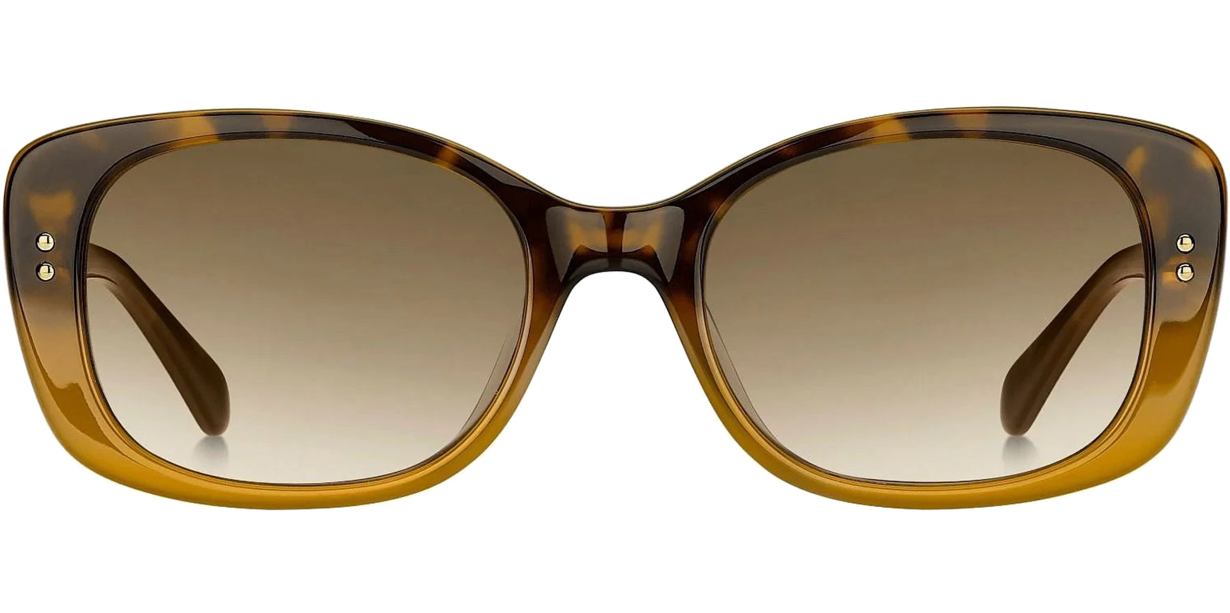 Kate Spade Citiani Havana Soft Rectangle w/Gradient Lens