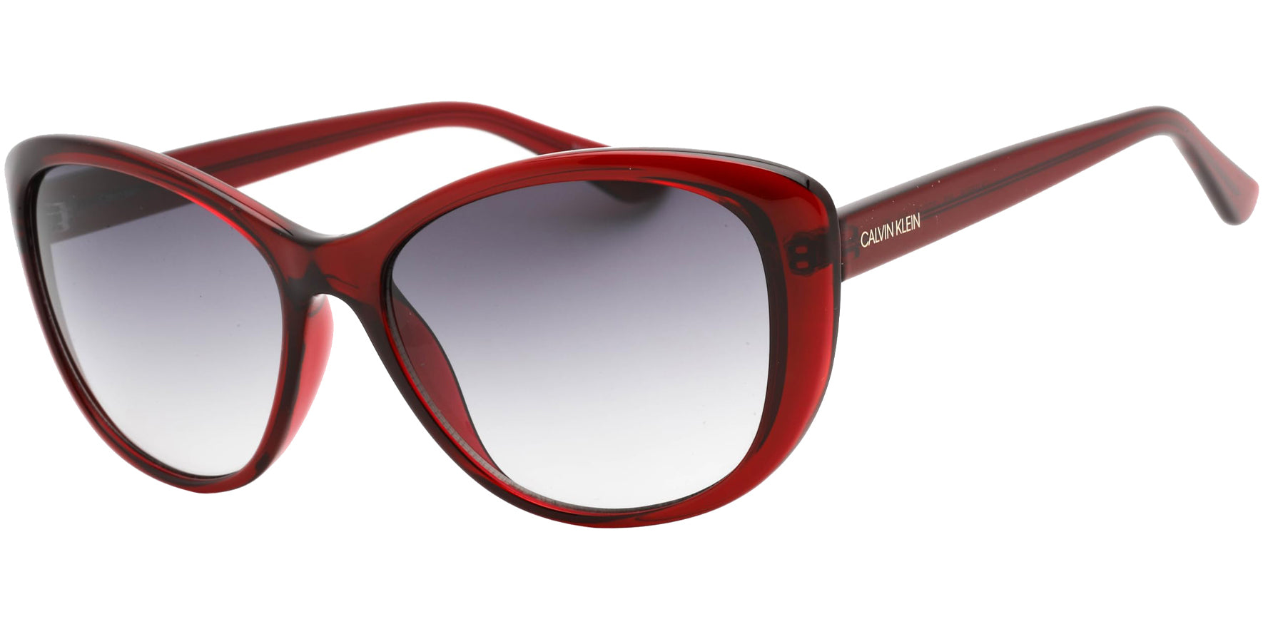 Calvin Klein Oval Cat Eye w/ Gradient Lens