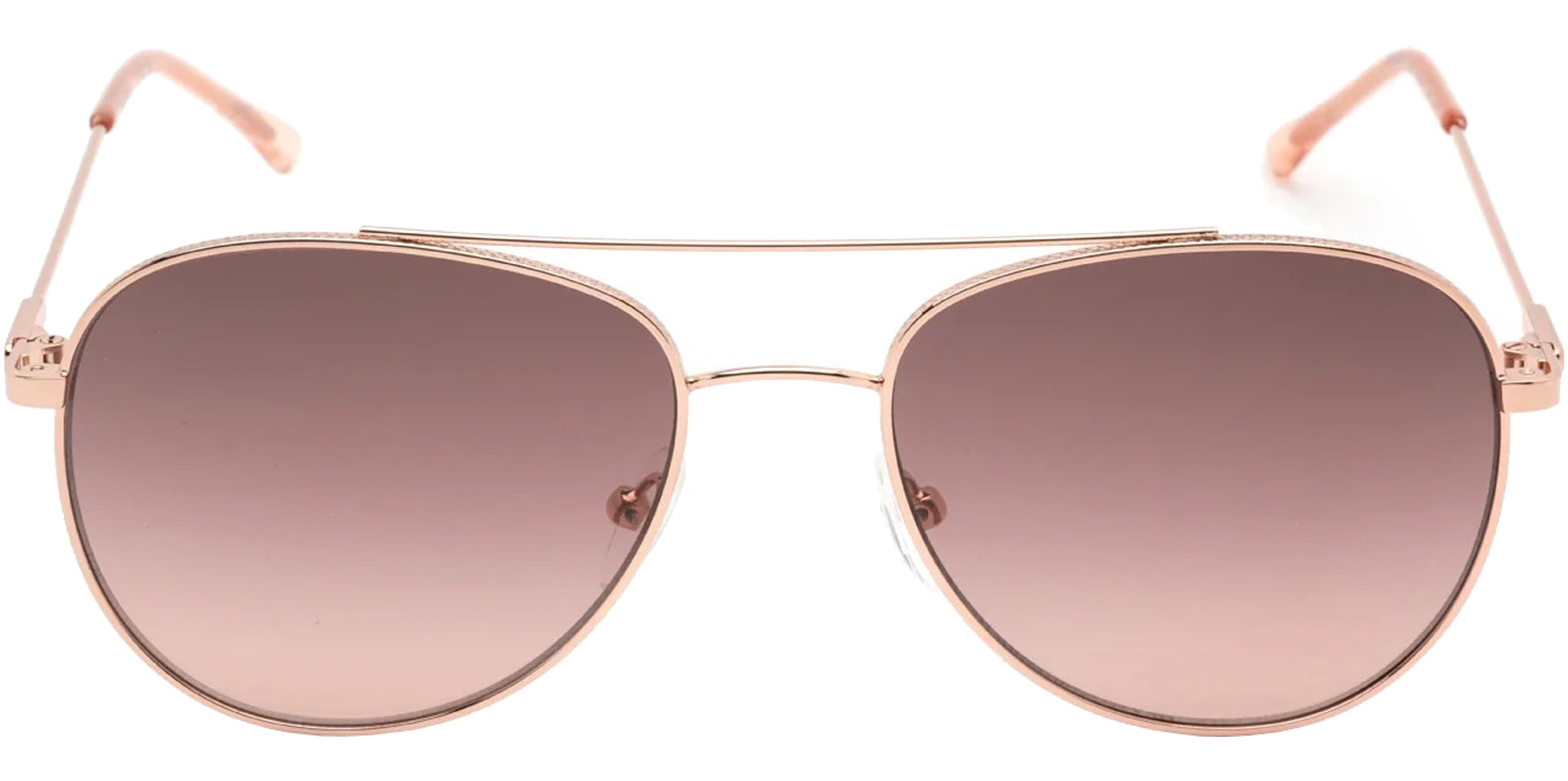 Calvin Klein Rounded Aviator w/ Gradient Lens