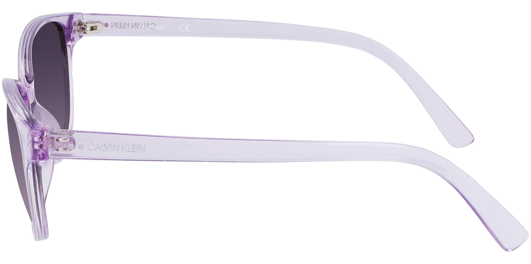 Calvin Klein Crystal Lilac Oval w/ Gradient Lens