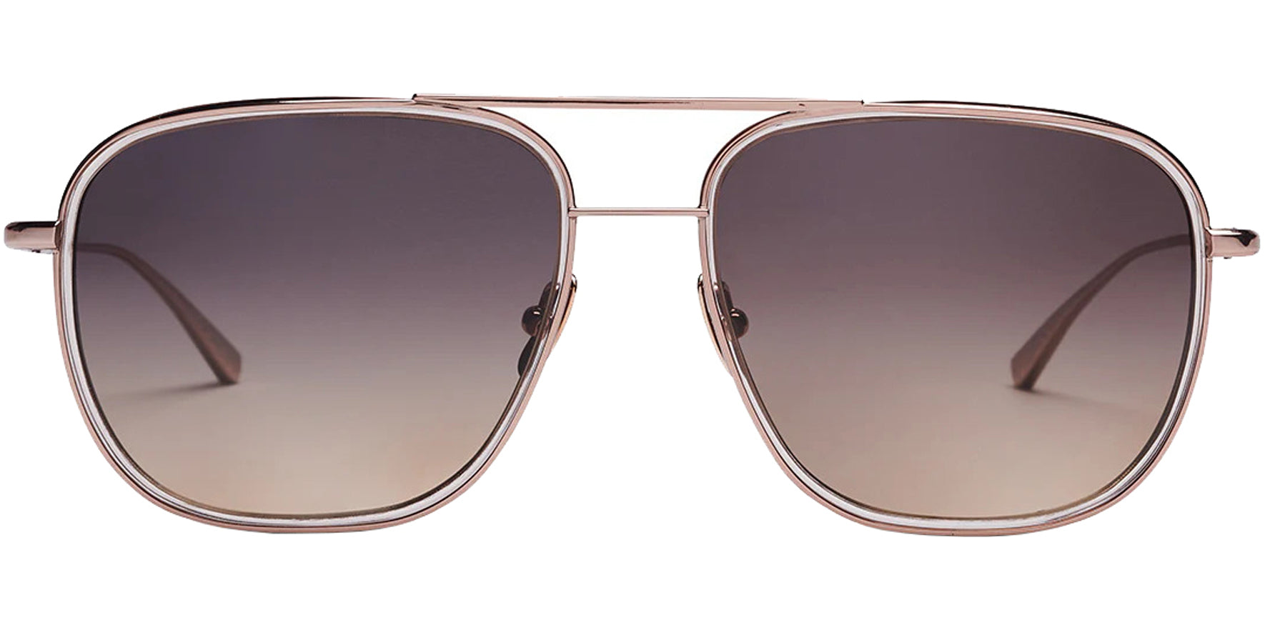 Salt Optics Colorado Polarized Titanium Square Aviator