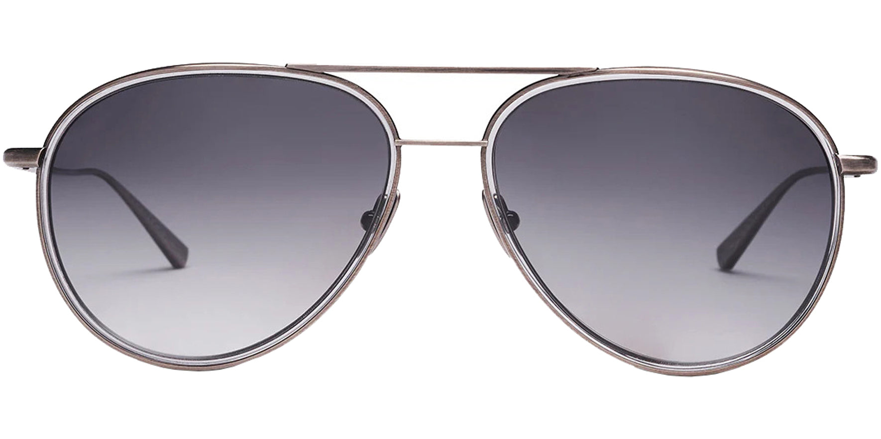 Salt Optics Columbia 59 Polarized Titanium Aviator w/ Gradient Lens