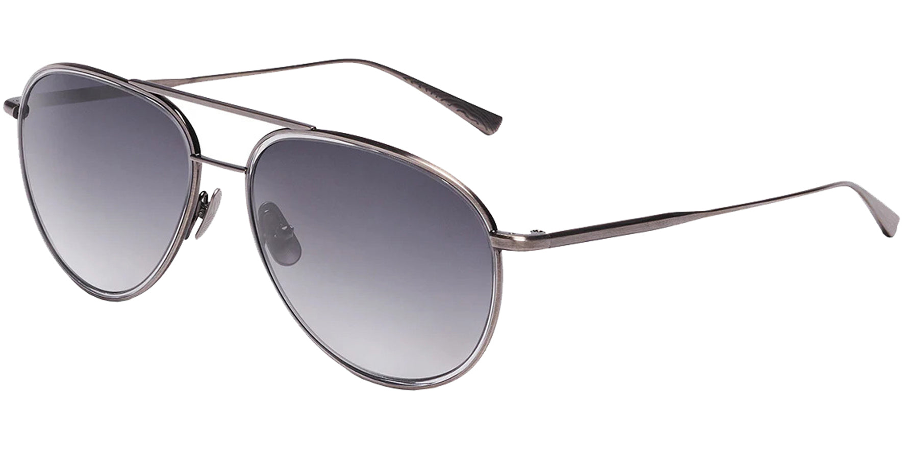 Salt Optics Columbia 59 Polarized Titanium Aviator w/ Gradient Lens