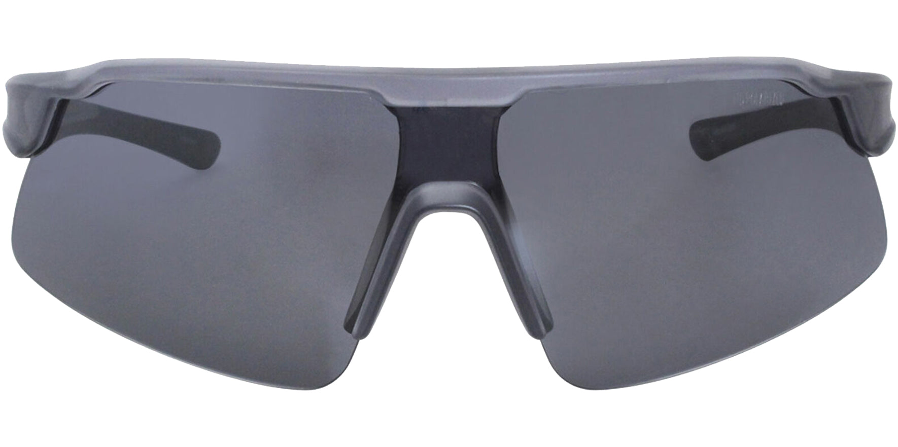 Champion Polarized Transparent Grey Semi-Rimless Wrap - Eyedictive